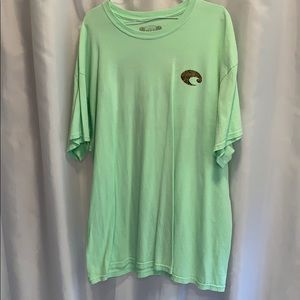Costa camo logo t shirt